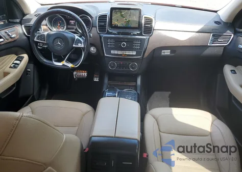 2016 Mercedes-Benz Gle Coupe 450 4Matic z USA, uszkodzony, nr VIN 4JGED6EB9GA021033